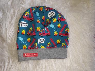 Beanie Kopfumfang 53-55cm "Feuerwehr"